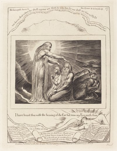 The Vision of God by William Blake