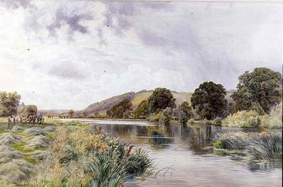 Haymaking by William Bradley