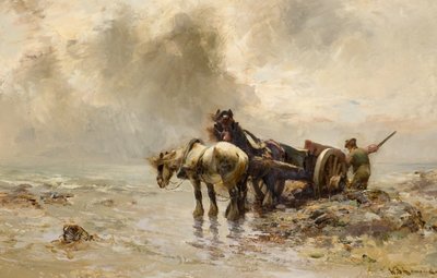 Carting Seaweed by William Bradley Lamond