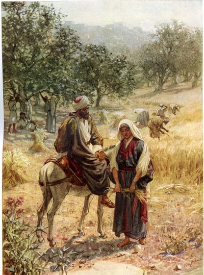 Boaz and Ruth by William Brassey Hole
