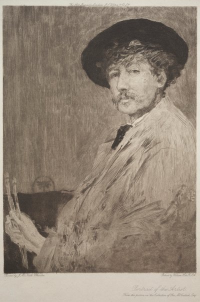 James McNeill Whistler by William Brassey Hole