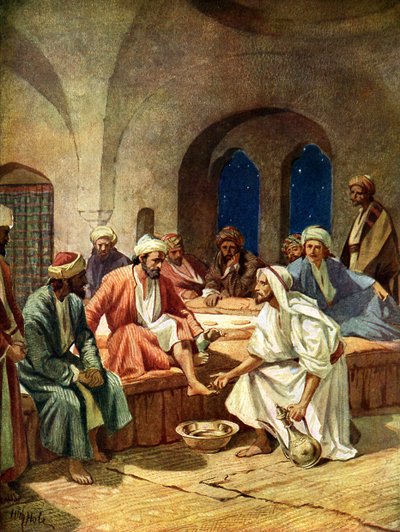 Jesus Washes Peter