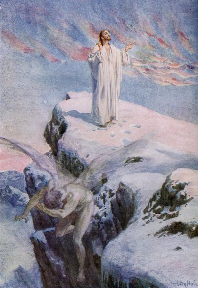 The Temptation of Jesus - Bible by William Brassey Hole