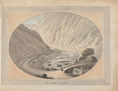 Pont Aber Glaslyn by William Burgess