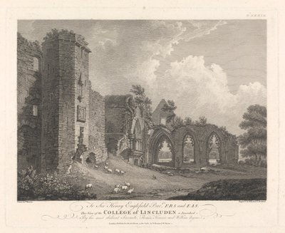 The Ruins of the College of Lincluden by William Byrne