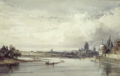 Distant View of Paris by William Callow