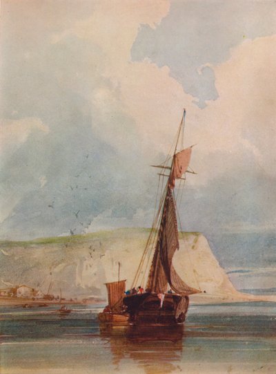 Fishing Boats of the Headland by William Callow