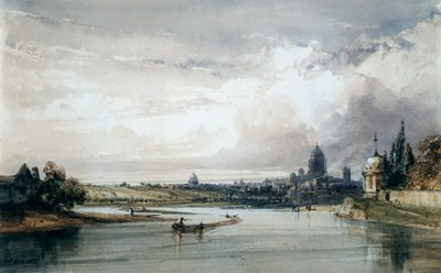 Paris Seen from Afar by William Callow