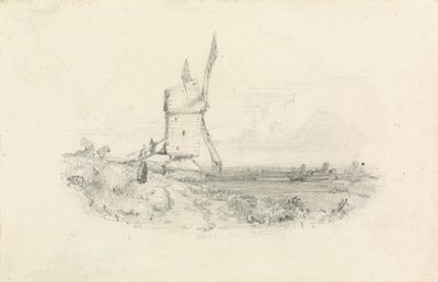 Windmill by William Callow