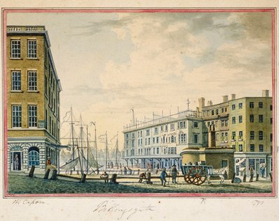 Billingsgate Market, London, 1799 by William Capon