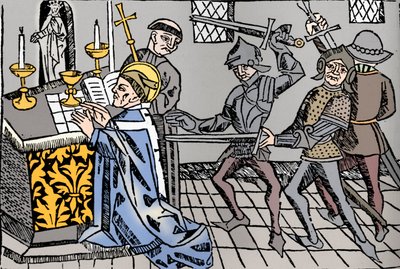 Martyrdom of St. Thomas of Canterbury by William Caxton