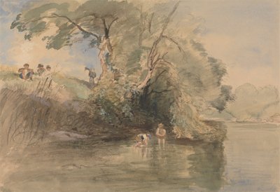 Paddling by William Collins