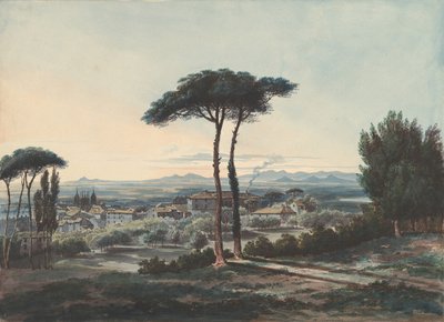 Frascati, Near Rome, 1819 by William Cowen