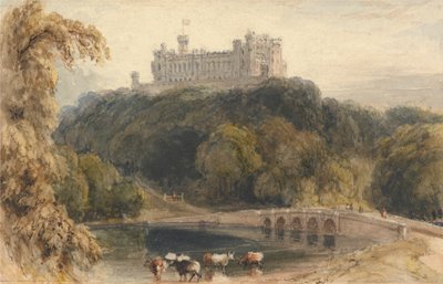 Belvoir Castle, Rutland by William Daniell