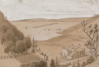 Bovisand, near Plymouth by William Daniell