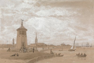 Harwich, Essex by William Daniell