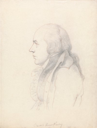 Portrait of Ozias Humphrey by William Daniell