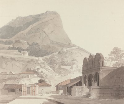 Sankrydroog, Madras by William Daniell