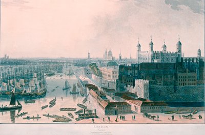 View of London by William Daniell