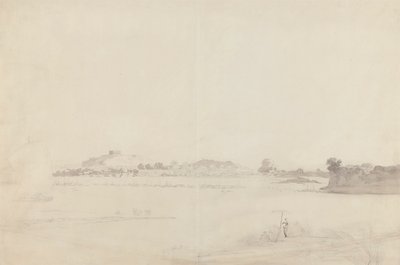 View of Monghyr, Bihar by William Daniell