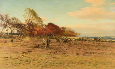 Gathering Potatoes by William Darling McKay
