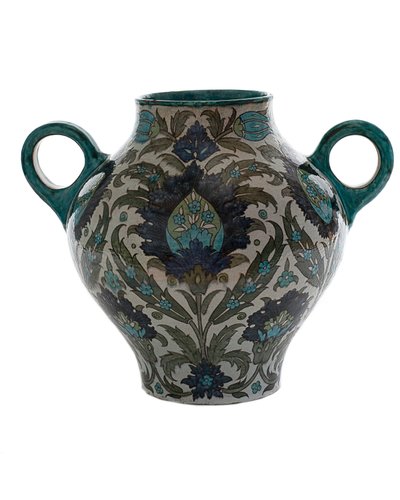 Double Handled Persian Vase, 1888-1907 by William de Morgan