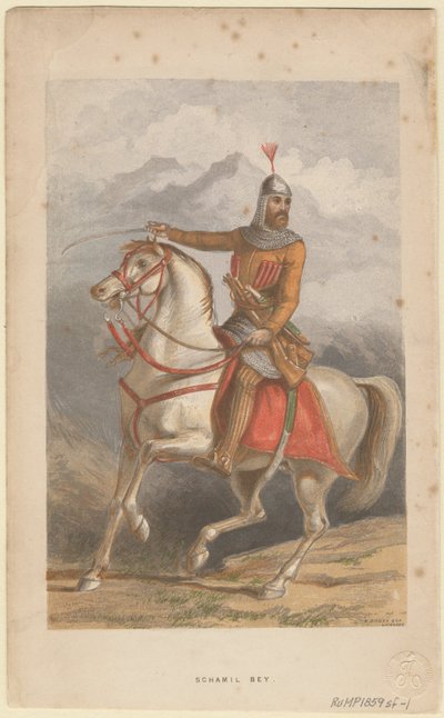 Imam Shamil 1797-1871 by William Dickes