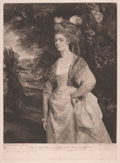 Elizabeth Godden (née Houghton), Lady Taylor by William Dickinson