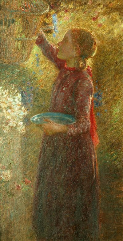 The Bird Cage by William Edward Stott