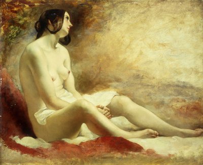 Study of a Draped Nude by William Etty