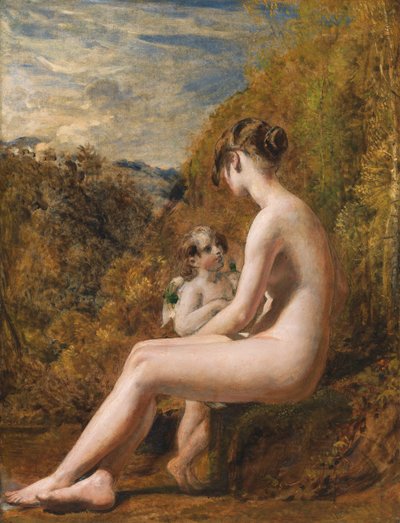 Venus and Cupid by William Etty