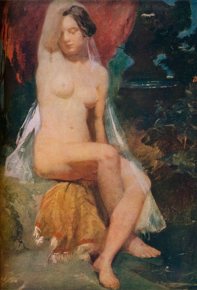 Woman at a Fountain by William Etty