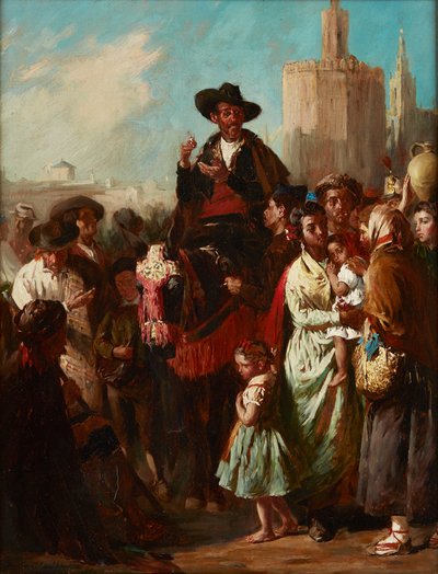 An Andalusian quack doctor by William Ewart Lockart