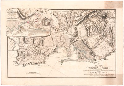 A Map of Cadiz by William Faden