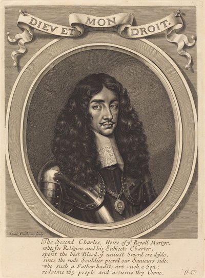 Charles II by William Faithorne