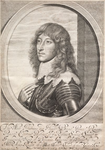 Prince Rupert by William Faithorne