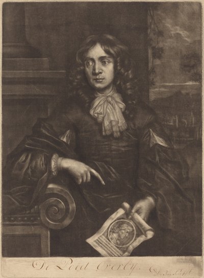 Thomas Flatman by William Faithorne