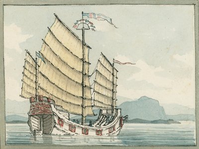 The Chinese Junk by William Ffarington
