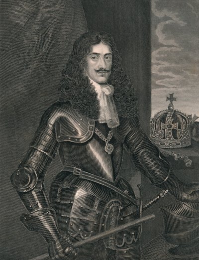 King Charles The Second by William Finden