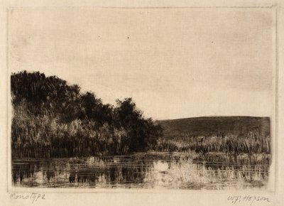 River Landscape by William Fowler Hopson