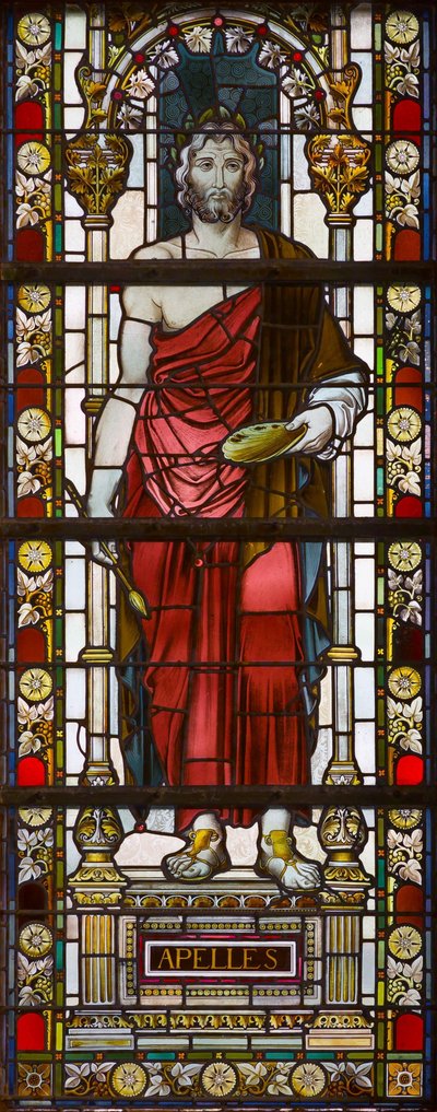 Window with Representation of Apelles by William Francis Dixon