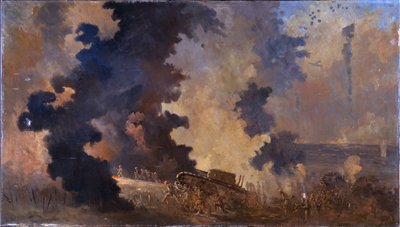 Dieppe, August 1942 by William Francis Longstaff