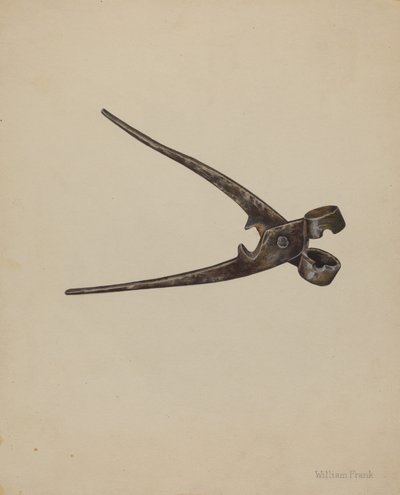 Bullet Mold, c. 1940 by William Frank
