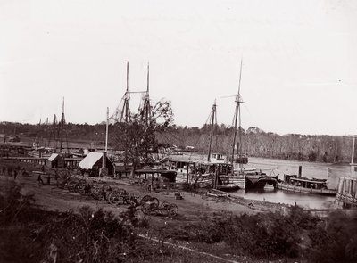 Broadway Landing, Appomattox River by William Frank Browne