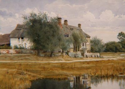 The Ferry Boat Inn, Holywell by William Fraser Garden