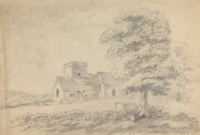 View of Boldre Church by William Gilpin