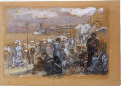 Afternoon at Coney Island by William Glackens
