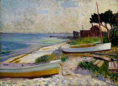 Beach Scene by William Glackens