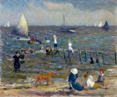 The Little Pier by William Glackens