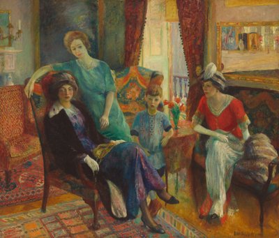 Family Group by William Glackens